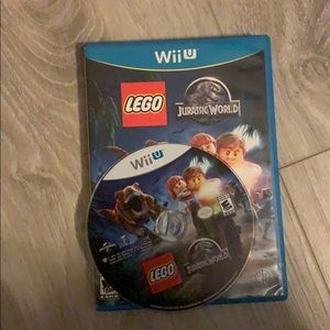 WiiU LEGO Jurassic world disc